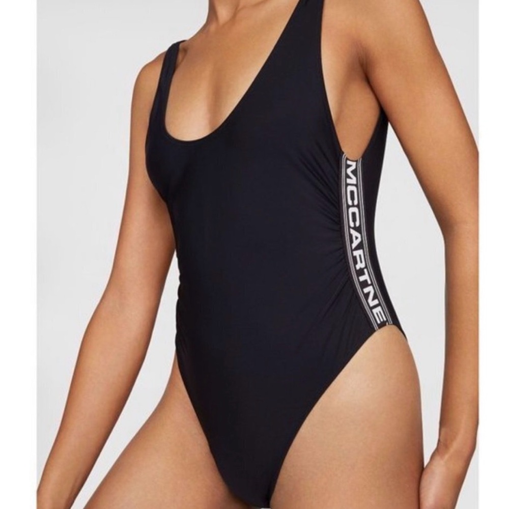 Stella McCartney Black One-Piece Swimsuit - Picture 2 of 8